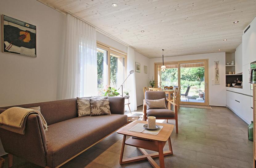 Kobeltholzbau Tiny-Haus in Altstätten von innen